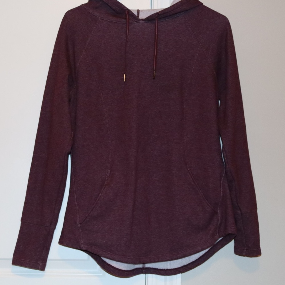 Purple hoodie